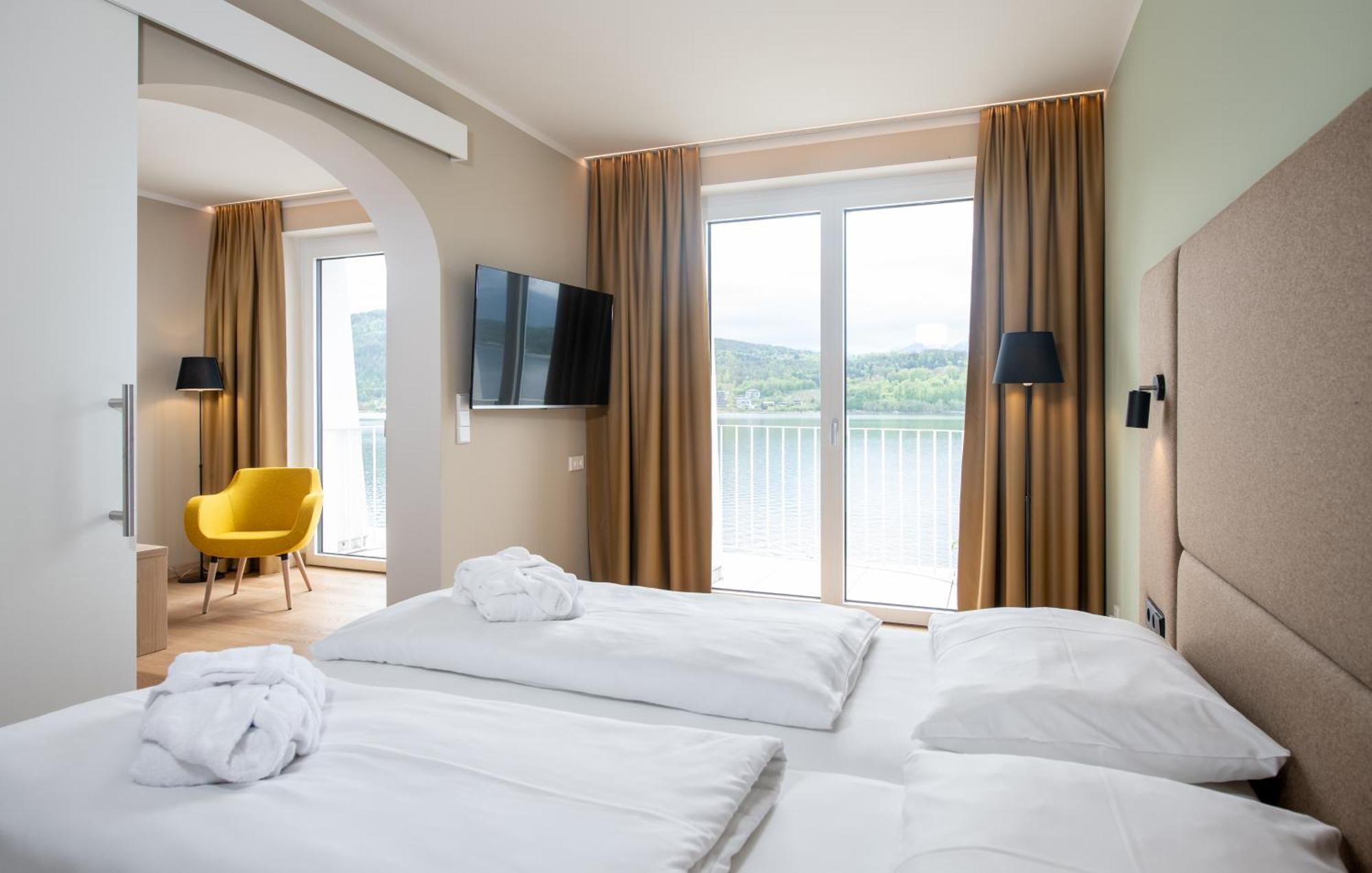Werzers Seehotel Wallerwirt Techelsberg Esterno foto